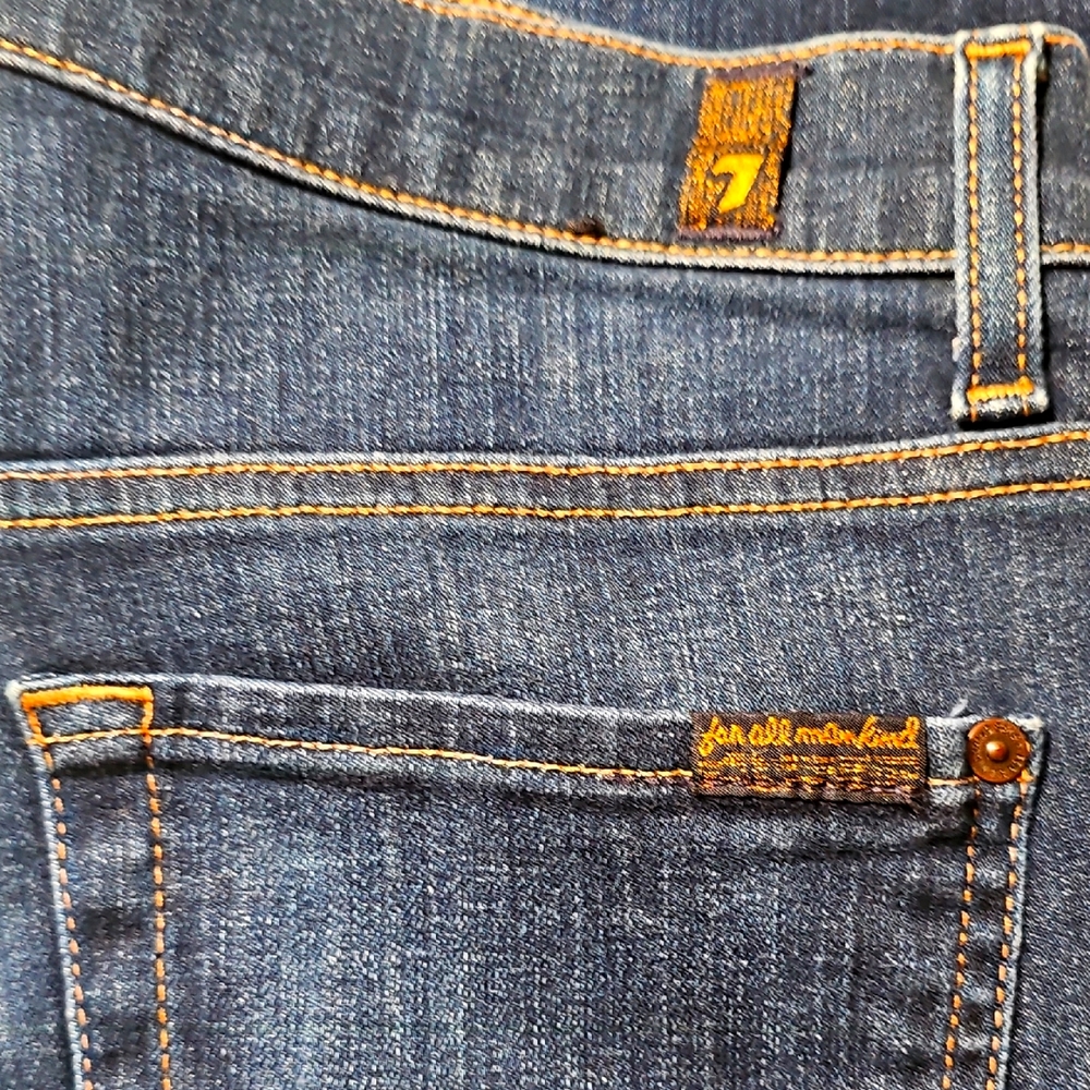 7 For All Mankind Blue Jeans Mens